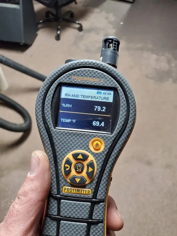 Moisture meter humidity assessment for Mold Remediation & Removal in Chamblee
